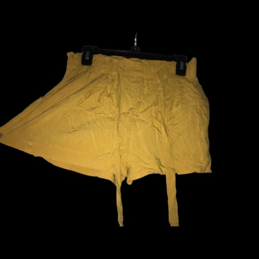 Yellow shorts